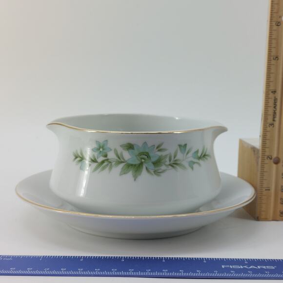 Gravy Boat Dish Creative Manor Reg No. 9169 Fine China Japan Thanksgiving - Picture 10 of 14